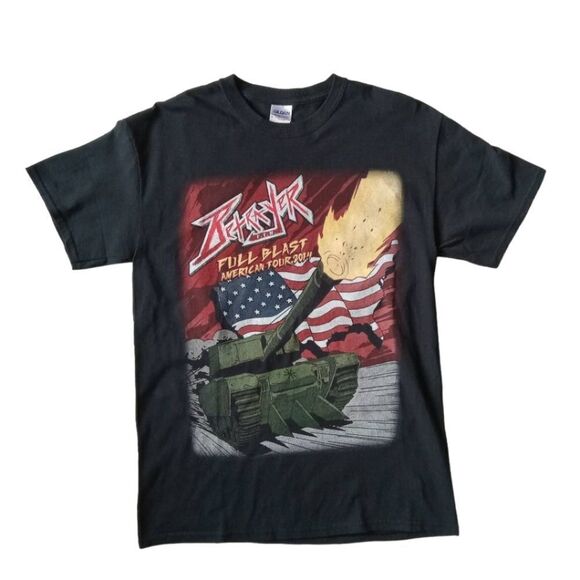 Gildan Black Betrayer F.T.M. Heavy Cotton Thrash Metal Band T-Shirt Adult Medium - Picture 1 of 12